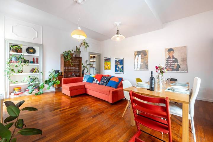 Gîte pour 6 personnes, avec balcon à Parme