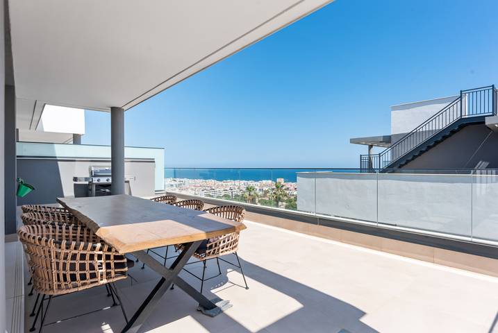 Ferienwohnung für 6 Personen, mit Garten und Meerblick sowie Pool - 1