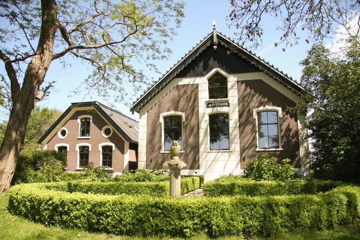 Chambre d’hôte pour 2 personnes, avec Terrasse ainsi que Jardin et Vue à Amsterdam