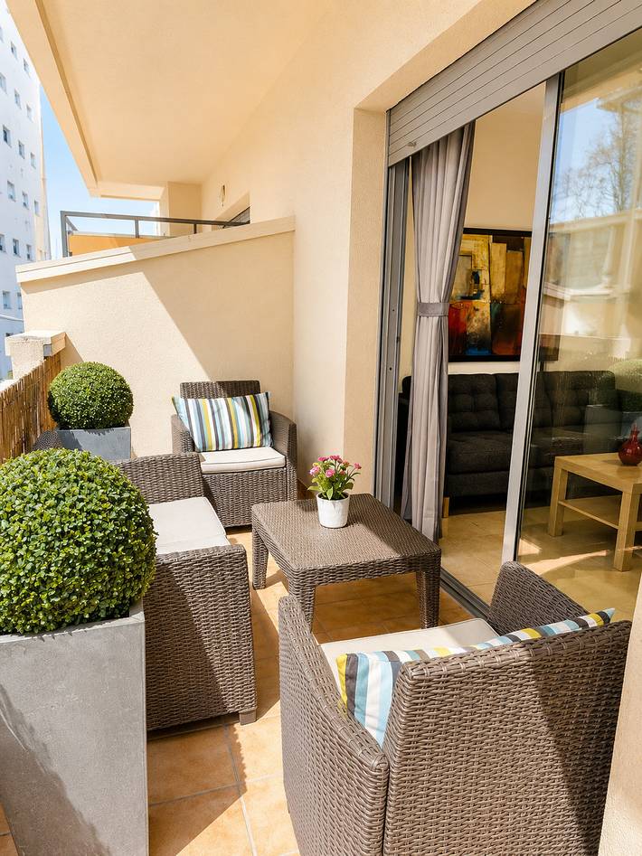 Apartamento entero, Apartamento de vacaciones para 5 personas con balcón in Sitges, Garraf