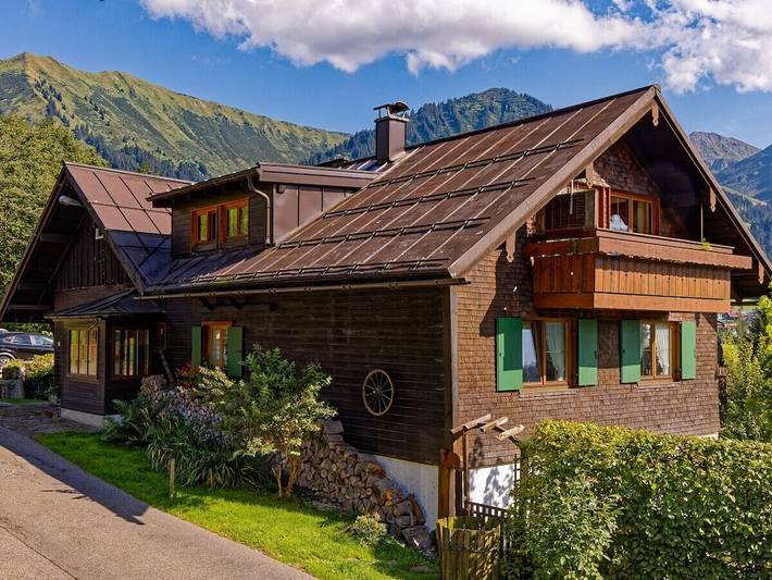 "Fellhorn" in het Schneider-huis in Riezlern, Mittelberg