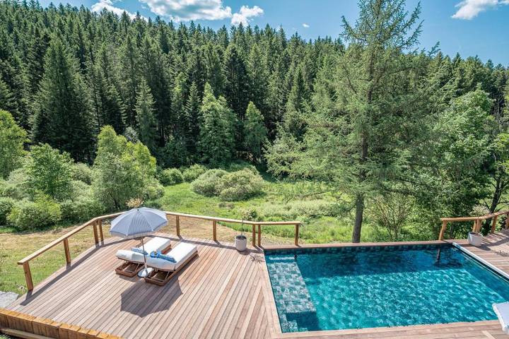 Club vacances pour 2 personnes, avec piscine et sauna ainsi que jardin et vue dans les Vosges - 4