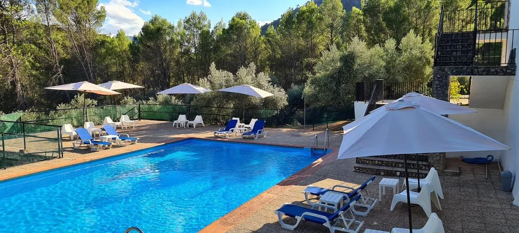 Resort für 2 Personen, mit Garten und Ausblick sowie Pool und Terrasse - 1
