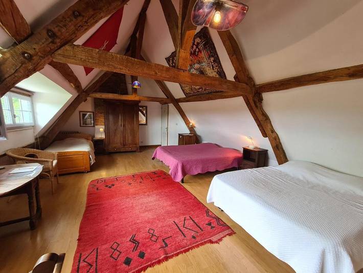 Location de vacances pour 5 personnes, avec terrasse à Le Pêchereau - 3