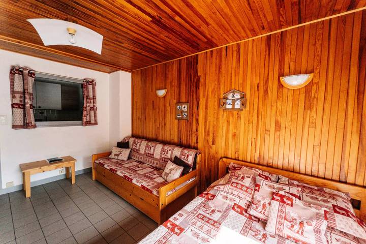 Studio entier, Studio  2 personnes exposé Sud in Valloire, Région de Saint-Jean-de-Maurienne