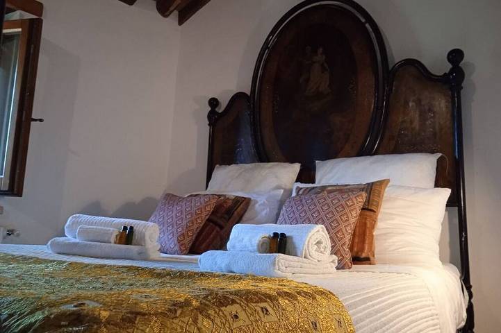 Ferienhaus für 7 Personen, mit Garten und Balkon