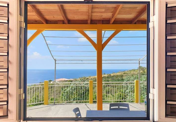 Gîte pour 5 personnes, avec jardin et vue à Le Carbet - 2