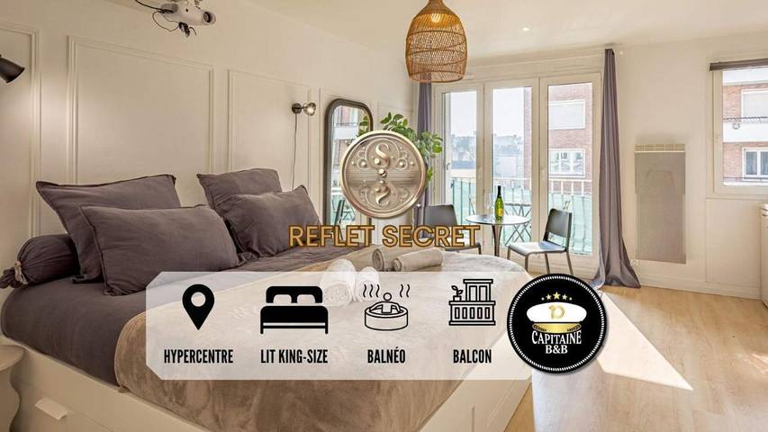 Appartement de vacances pour 2 personnes, avec jacuzzi et balcon - 1