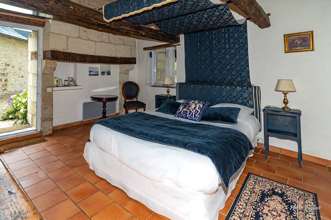 La Juranvillerie, chambres d'hôtes - Chambre Aliénor in Rigny-Ussé, Vallée de la Loire