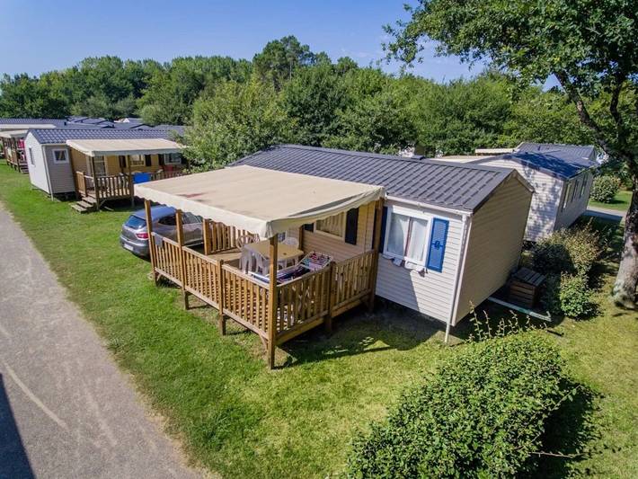 Mobil home pour 4 personnes, avec bassin pour enfant et jacuzzi dans Lac d'Aureilhan - 3