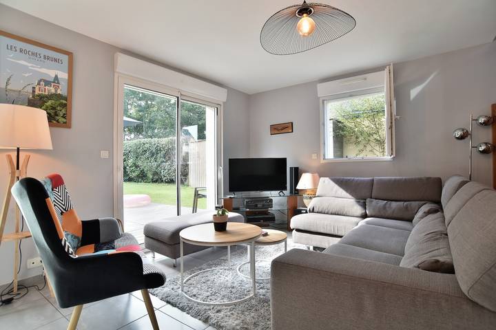 Location de vacances pour 8 personnes, avec terrasse ainsi que piscine et jardin, animaux acceptés à Saint-Briac-sur-Mer - 3