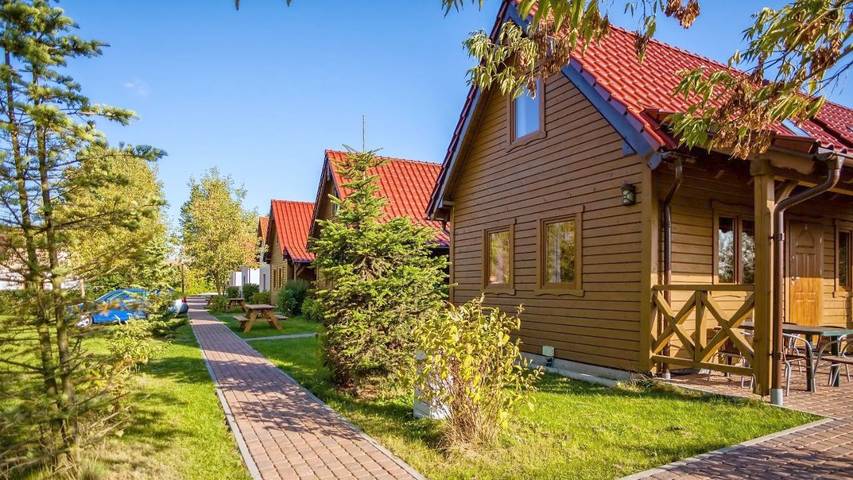 Domek letniskowy dla 5 osób, z Taras i Ogród oraz Widok w Słowiński Park Narodowy