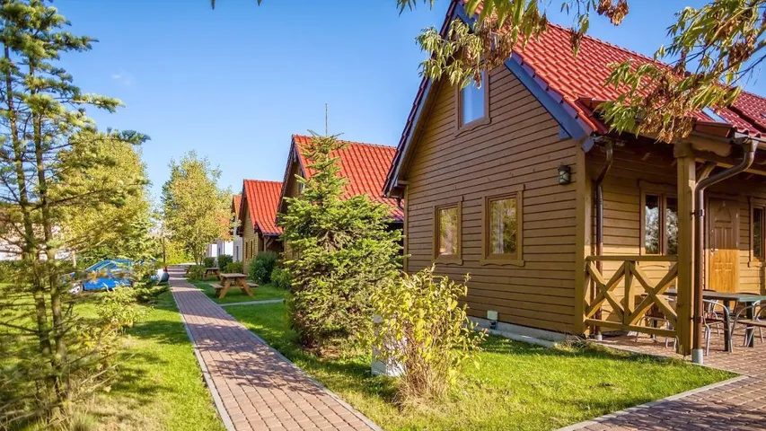 Lodge voor 5 personen, met uitzicht en tuin - 1