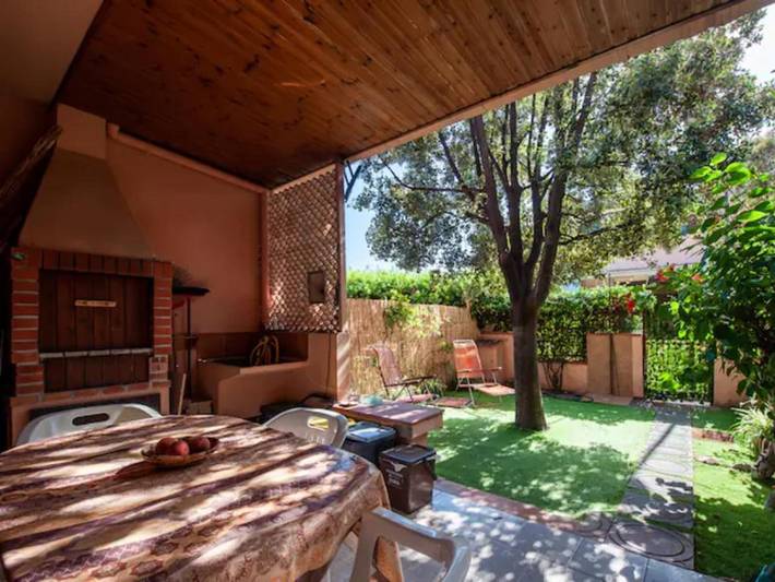 Appartement de vacances pour 3 personnes, avec balcon et jardin