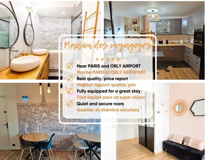 Gîte pour 2 personnes, avec balcon à Thiais - 2