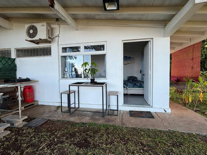 Gîte pour 2 personnes, avec piscine et jardin ainsi que vue et terrasse dans Faa'a - 4