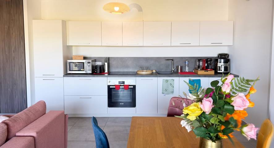 Ganze Wohnung, Apartment am Meer in Ajaccio - 68 m², 6 Personen in Ajaccio, Golfe D'Ajaccio