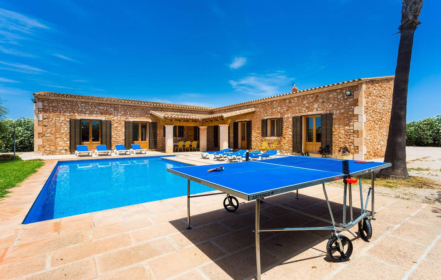 Appartement confortable avec piscine près d'un restaurant in Campos, Majorque du Sud