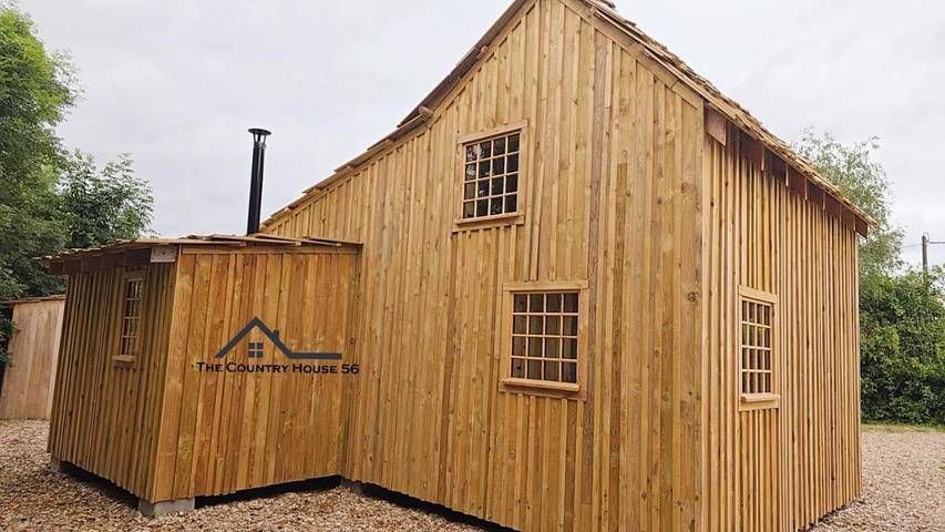 Chalet pour 5 personnes, avec jardin dans le Morbihan - 4