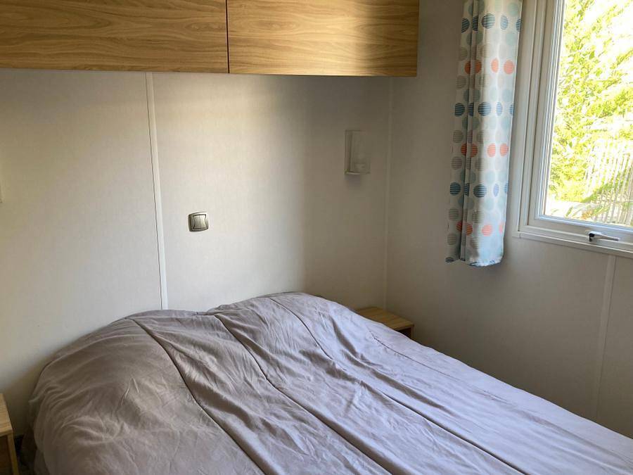 Flower Camping La Guichardière - Mobilhome 3 personas - Mobil-home Confort 1 habitación 20m² terraza cubierta 1/3 pers in La Plaine-sur-Mer, Côte de Jade