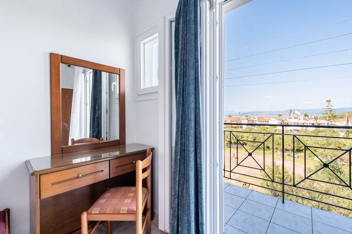 Vakantiewoning voor 2 personen, met tuin en balkon op Corfu
