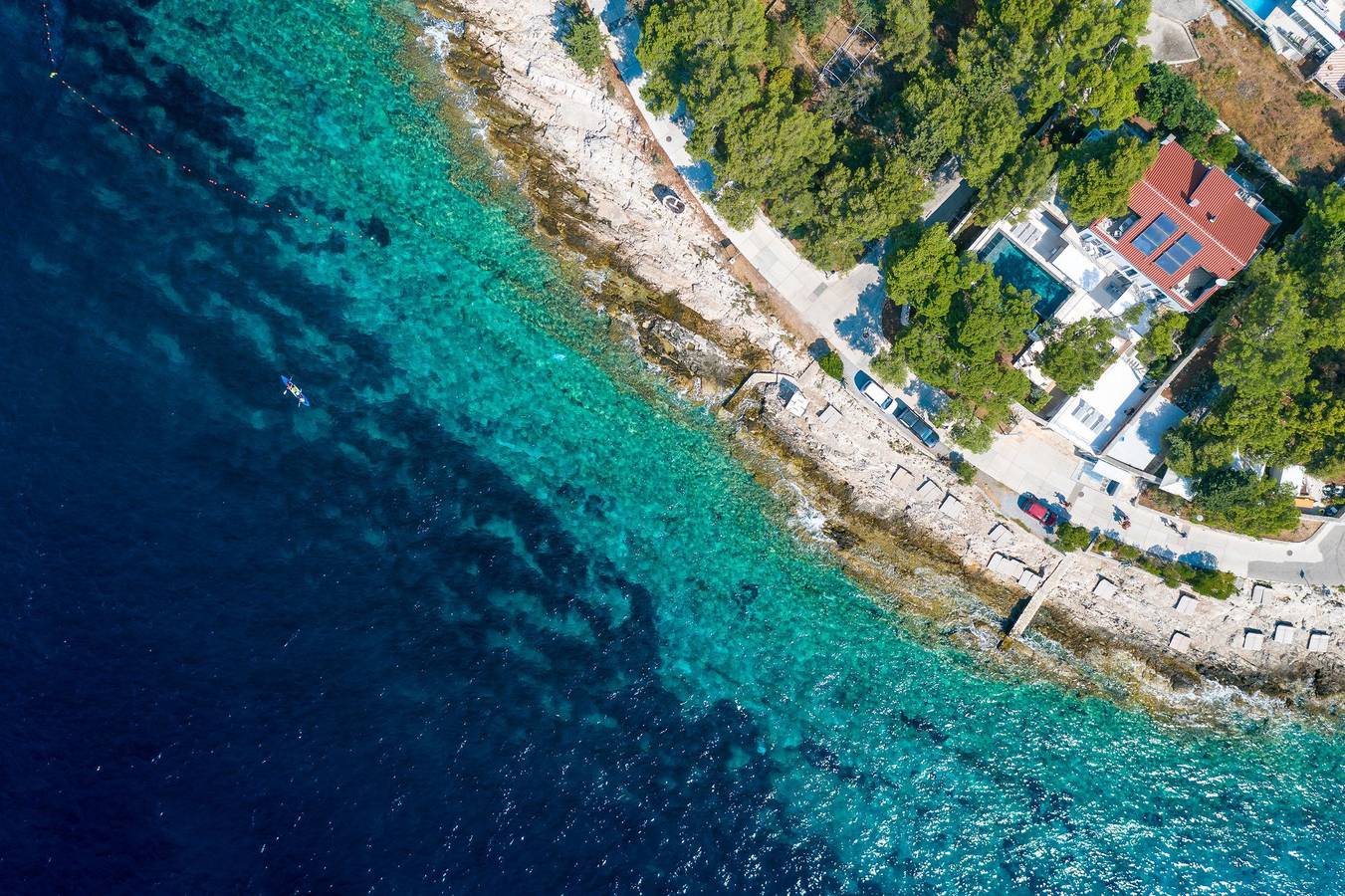 Villa für 24 Personen mit Meerblick in Hvar Stadt, Hvar