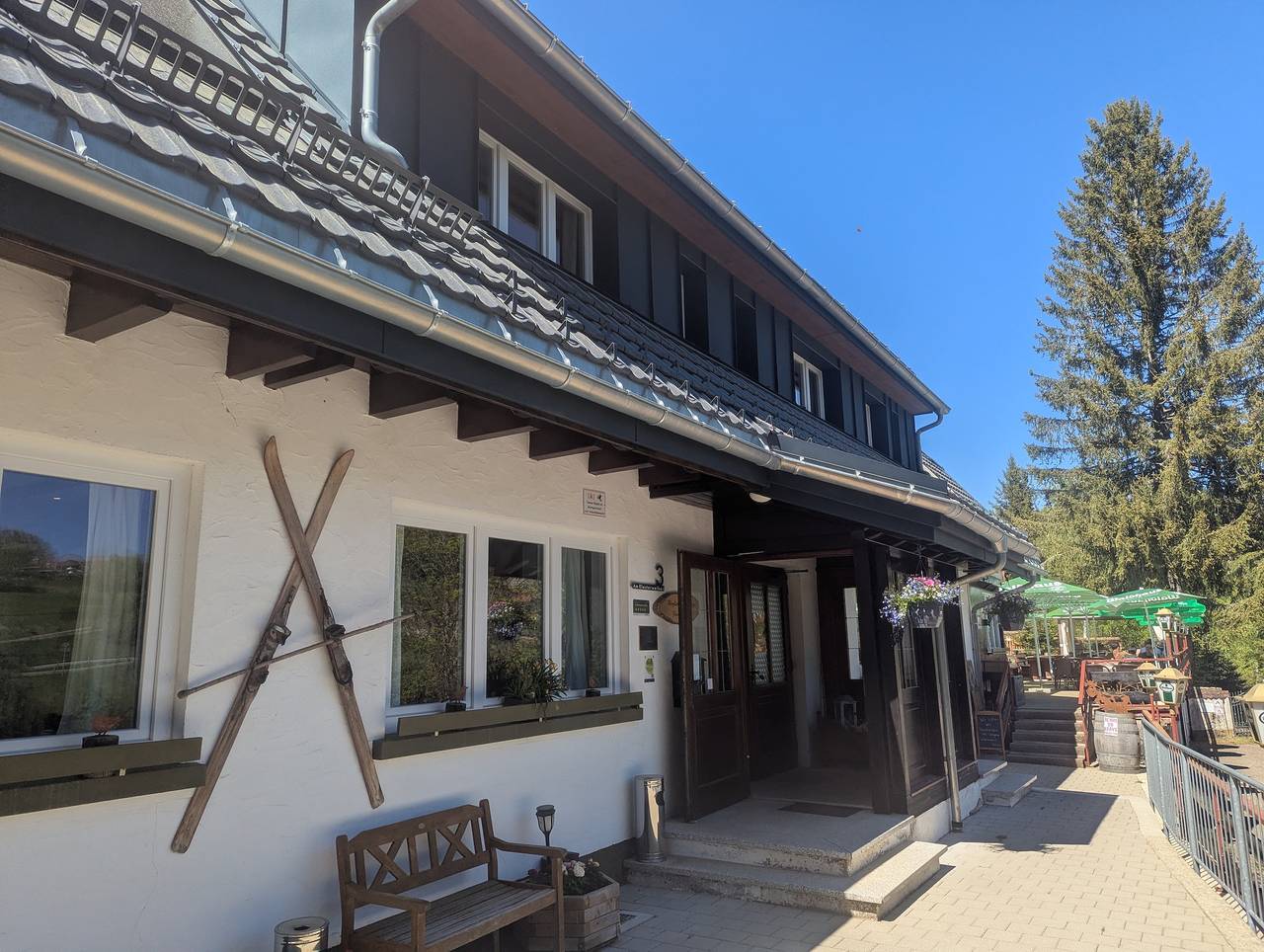 Landgasthof Klosterweiherhof - Einzelzimmer mit Dusche und Wc in Dachsberg, Südschwarzwald