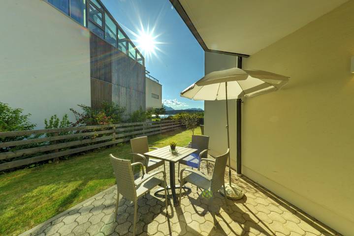 Ferienwohnung für 4 Personen, mit Balkon und Terrasse sowie Garten und Seeblick am Faaker See - 3
