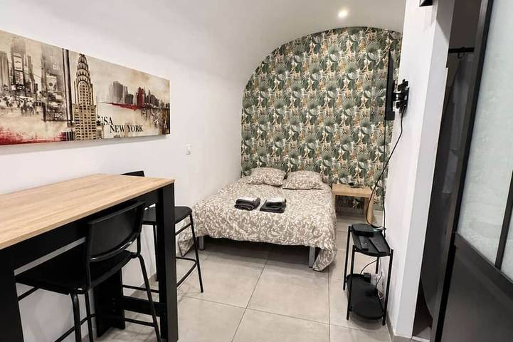 Apartamento entero, Estudio reformado en el centro, tranvía y parking gratuito in Saint-Jean-de-Védas, Costa mediterránea (Francia)