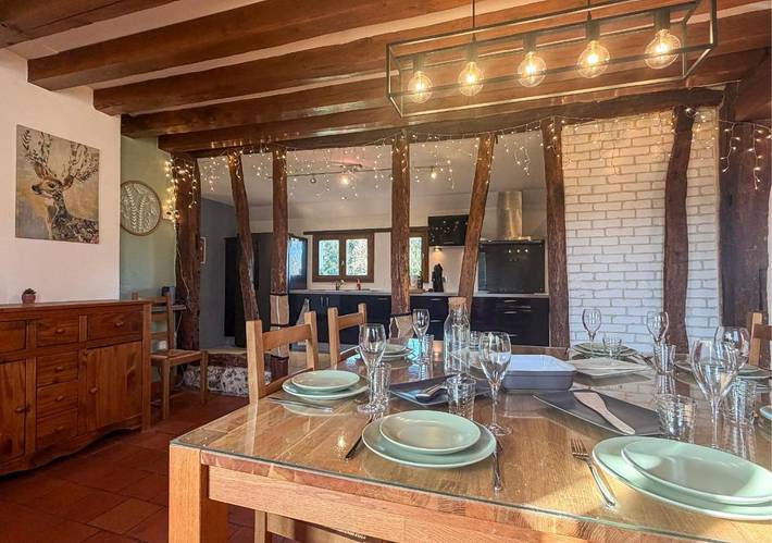 Location de vacances pour 9 personnes, avec jardin, adapté aux familles à Saint-Evroult-Notre-Dame-du-Bois - 3