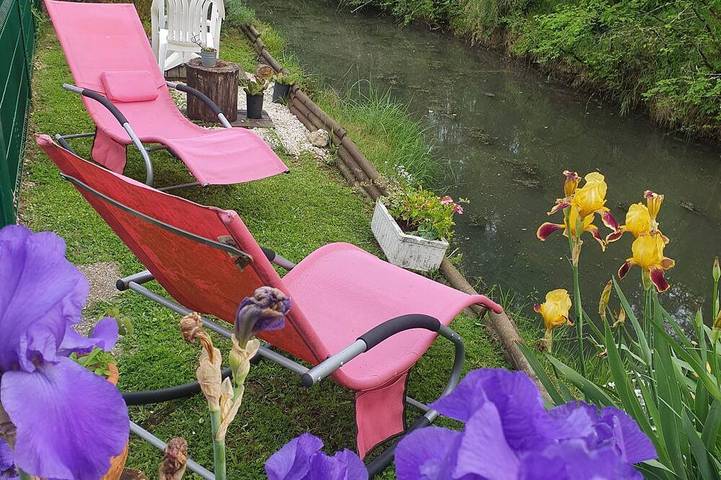 Ferienhaus für 4 Personen, mit Whirlpool und Terrasse sowie Garten - 1