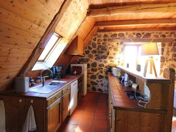 Location de vacances pour 6 personnes, avec Jardin à Thiézac - 4