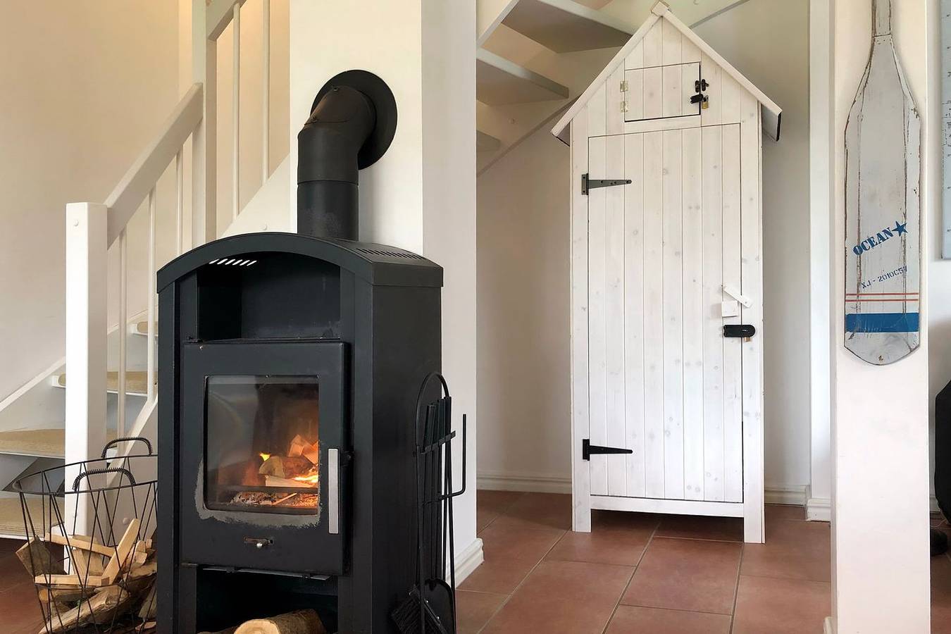 Top Ferienhaus am Deich, Terrasse, Balkon mit Meerblick, Sauna, Hot-Tub & Kamin! in Schillig Strand, Wangerland