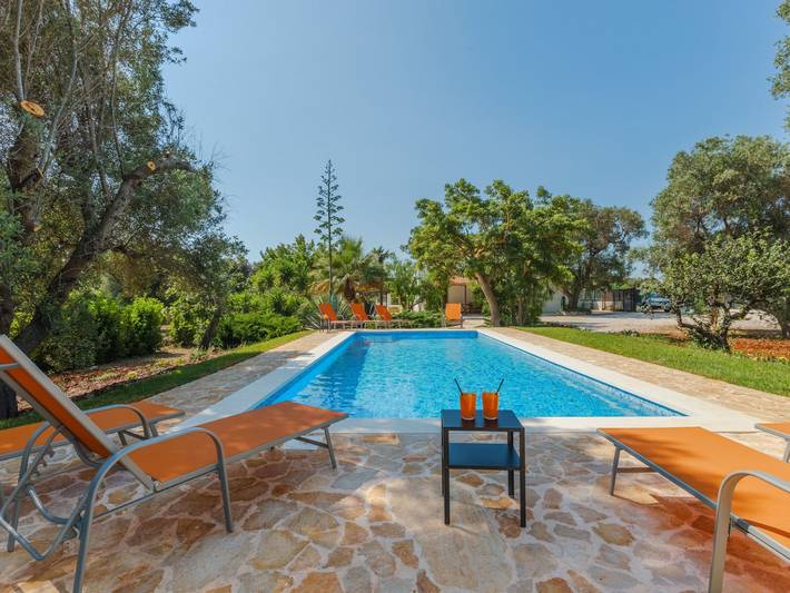 Maison de vacances pour 5 personnes, avec piscine et jardin - 1