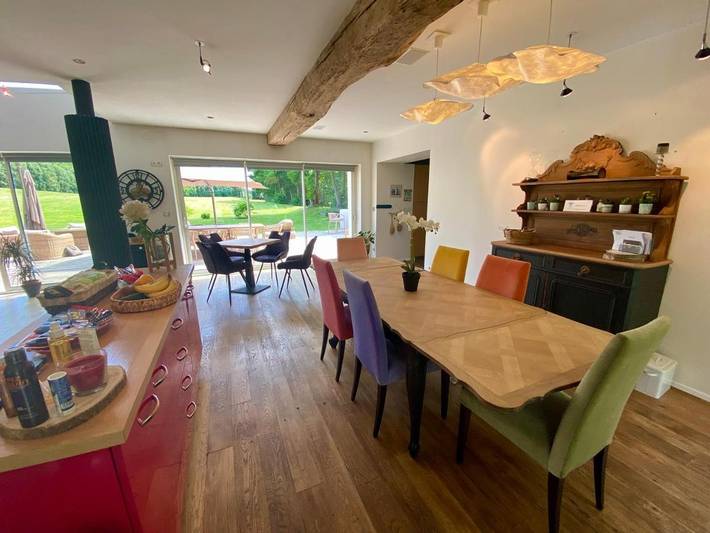 Gîte pour 14 personnes, avec jacuzzi et jardin à Saint-Aubin-sur-Scie - 4