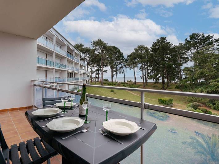 Ganze Wohnung, St. Philibert: 2-Zi-Wohnung, 53m², Terrasse, Parkplatz, 4 Pers in Saint-Philibert, Côte des Mégalithes
