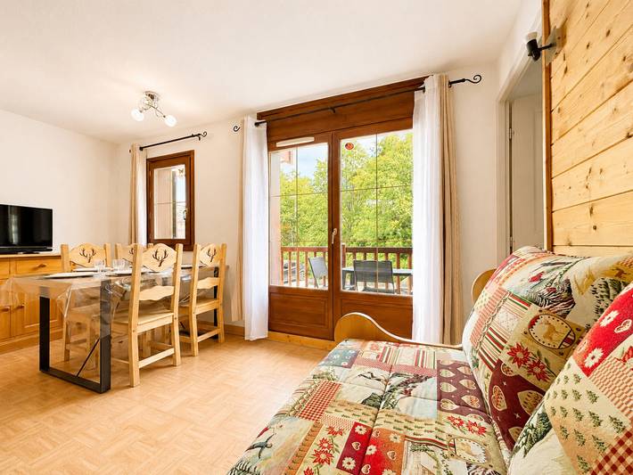 Ganze Wohnung, Angenehme Wohnung an der Skipiste mit Pool in Flumet, Albertville und Umgebung