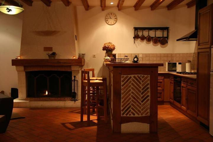 Location de vacances pour 8 personnes, avec jardin ainsi que vue et sauna, animaux acceptés à Chémery - 4