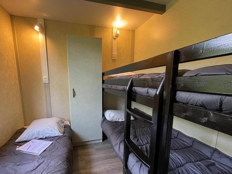 Camping Ushuaia Villages L’Oasis - Chalet 5 personnes - Chalet Acacias 5 personnes in Éclassan, Région de Tournon-sur-Rhône