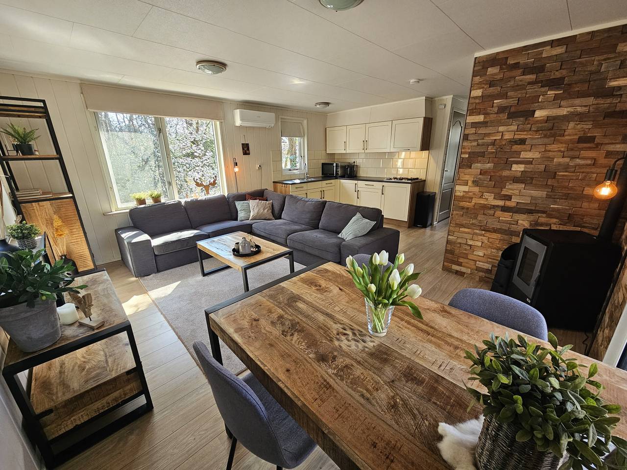 5P vakantiehuis met sauna, midden in de natuur in Mariënberg, nabij Hardenberg en Ommen in Hardenberg, Regio Zwolle