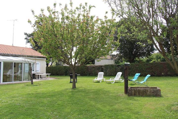 Location de vacances pour 8 personnes, avec Terrasse et Jardin dans Plage des Nonnes