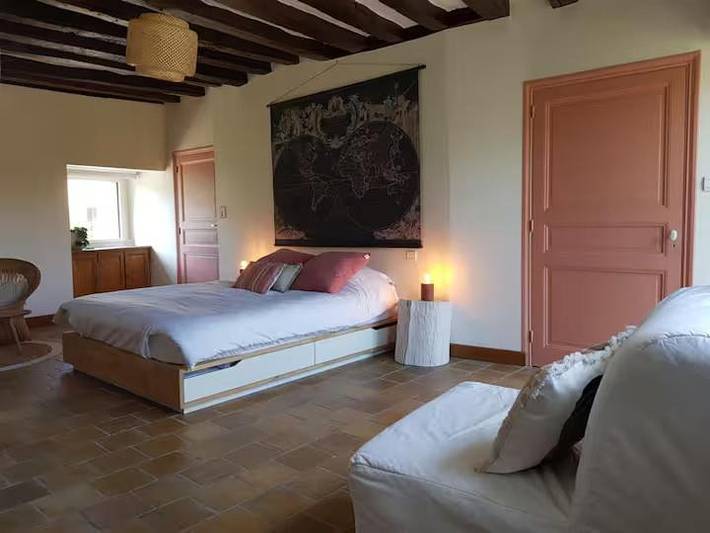 Maison de campagne pour 3 personnes, avec piscine ainsi que terrasse et jardin dans Villiers-sur-Loir - 2