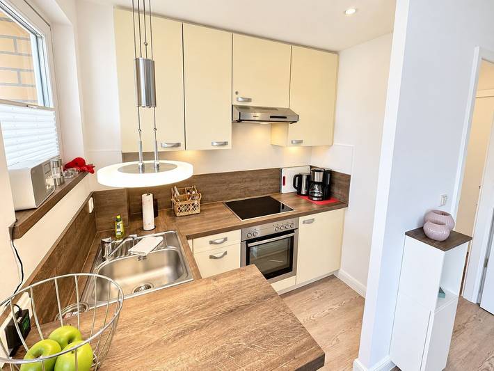 Ganze Wohnung, Modern renovierte Ferienwohnung mit Balkon und Nähe zum Sandstrand in Westerland in Westerland, Sylt (Gemeinde)