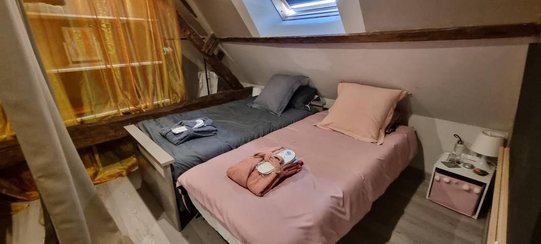 Location de vacances pour 2 personnes, avec piscine ainsi que jardin et terrasse à Channay-sur-Lathan - 2