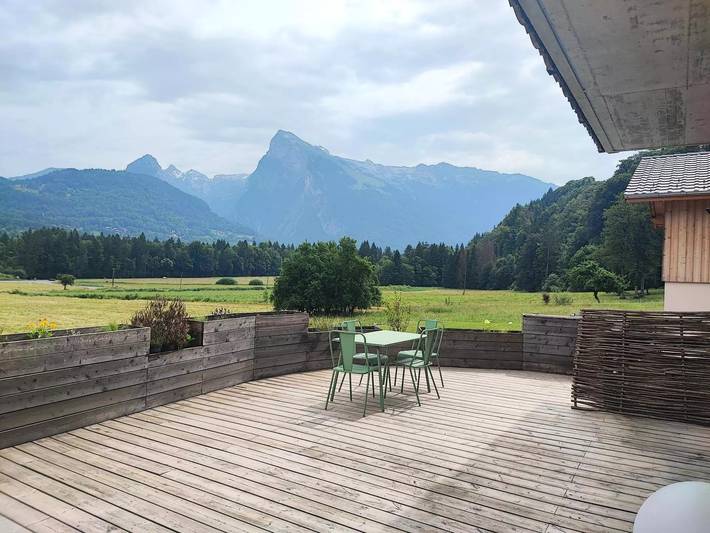 Ganze Wohnung, Schöne 2-Zimmer-Wohnung im Reihenhaus in Station de Morillon, Samoëns