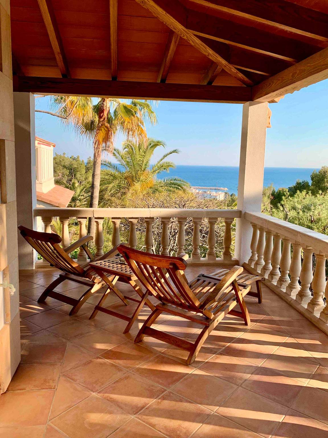 Villa 'Tramuntana' mit Meerblick, Wlan und Klimaanlage in Costa d'en Blanes, Calvià