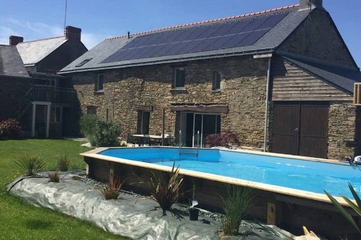 Location de vacances pour 5 personnes, avec jardin, animaux acceptés à Bouvron