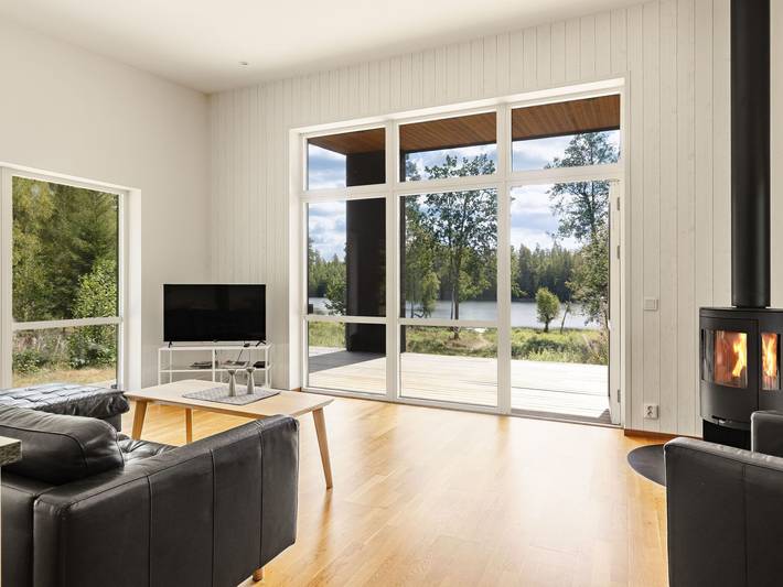 Ferienhaus für 6 Personen, mit Terrasse und Garten sowie Sauna und Seeblick in Blekinge - 3