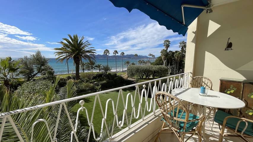 Ferienwohnung für 4 Personen, mit Meerblick und Balkon/Terrasse in Cannes - 4