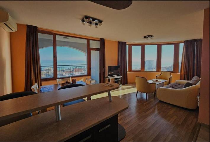 Appartement de vacances pour 4 personnes, avec Balcon ainsi que Terrasse et Vue à Varna (Bulgarie)